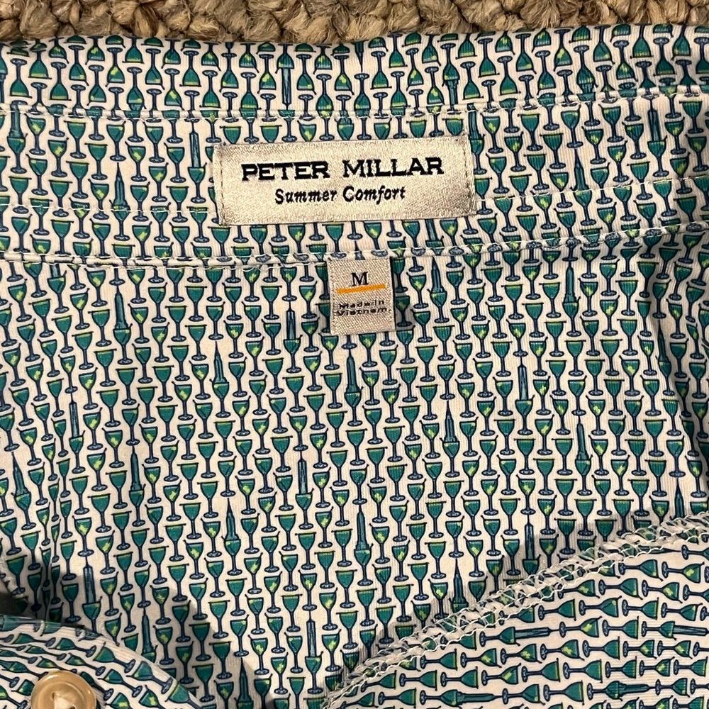Peter Millar Summer Comfort Polo Shirt - Picture 3 of 4
